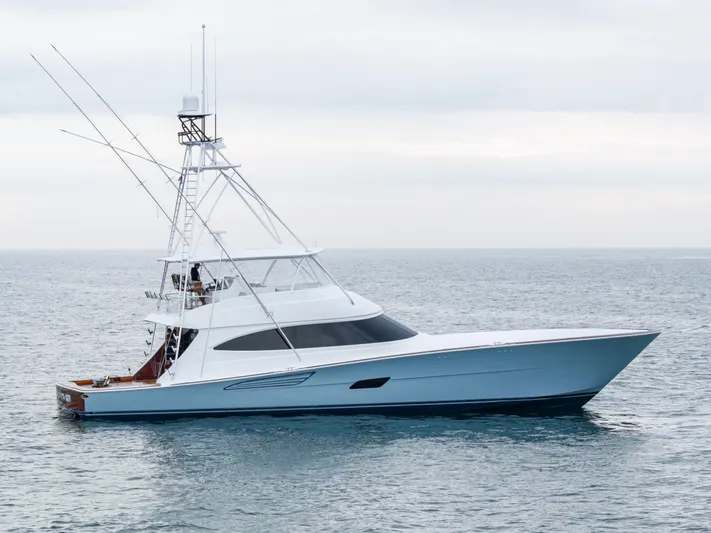 2026 Viking 82c Yacht Photos Pics Viking 82 Convertible Profile