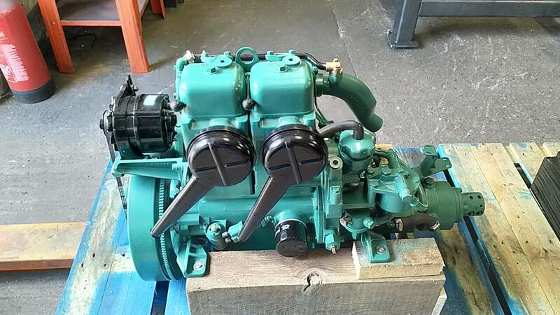 Usate 1980 Volvo Volvo Penta MD11C 23hp Marine Diesel Engine | YachtFocus