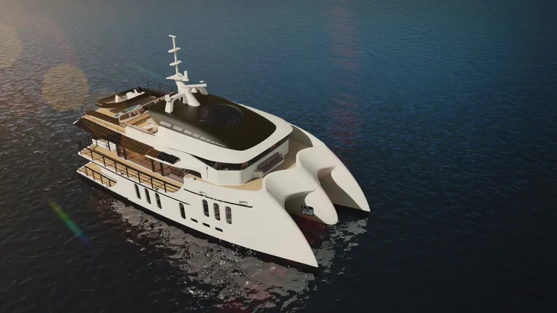 Deo Juvante Yachts Yacht Photos Pics Luxurious 2026 Deo Juvante C24 yacht cruising on calm blue waters.