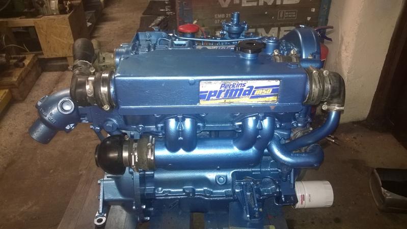 1990 Perkins Perkins Prima M50 Marine Diesel Engine Breaking For Spares