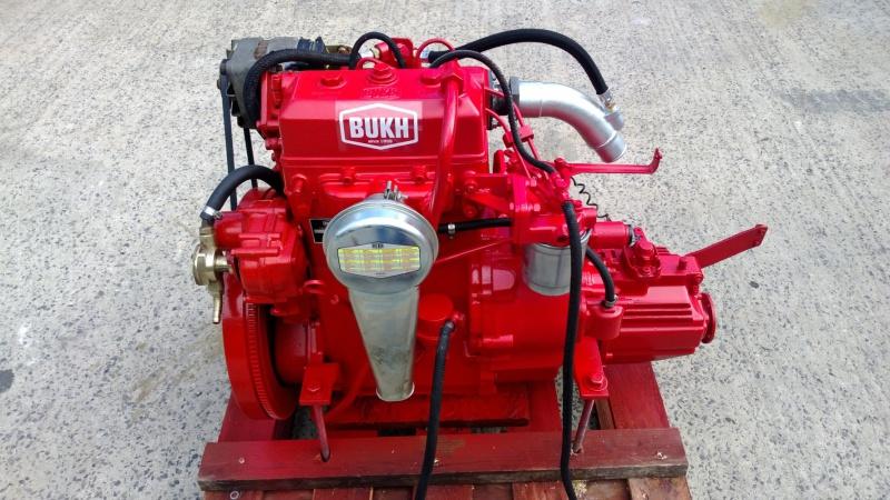 2000 Bukh Bukh DV24 24hp Marine Diesel Engine Package Under 250Hrs From New