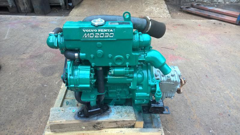 1998 Volvo Volvo Penta 2030 29hp Marine Diesel Engine Package