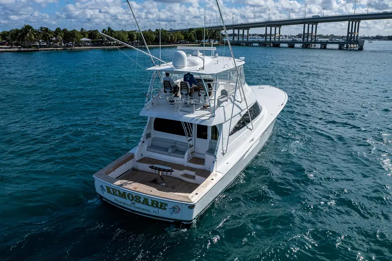 Kemosabe Yacht Photos Pics Viking 68 KEMOSABE - Aft Aerial