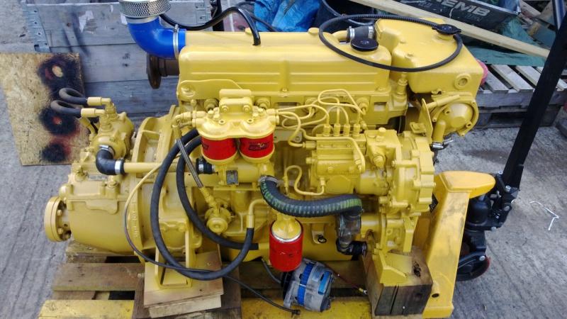 1992 Lister Marine 1992 Yr Lister CS4 (FORD 2722E) 72hp Marine Diesel Engine Package