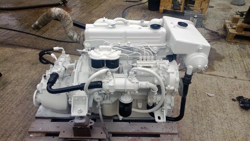 1993 Ford Mermaid Melody Marine Diesel Engine Breaking For Spares