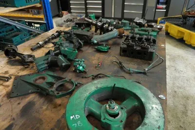 1982 Volvo Penta MD7B Marine Diesel Engine Breaking For Spares MD7B