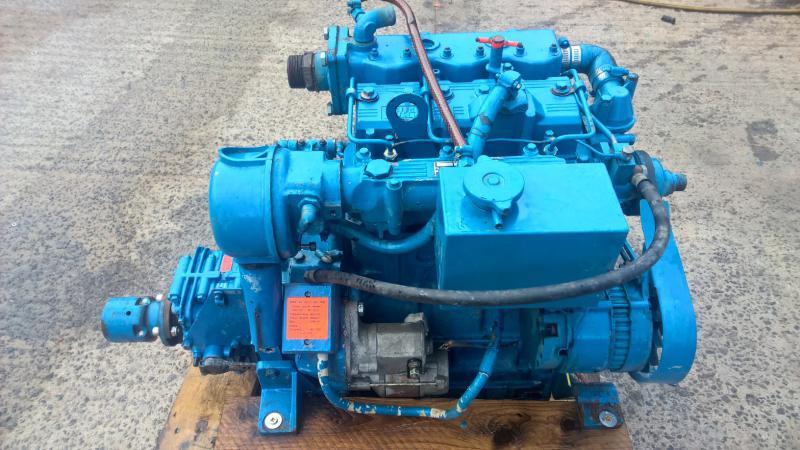 1998 Lister Marine Lister LPW3 29hp Keel Cooled Marine Diesel Engine Under 250Hr From New