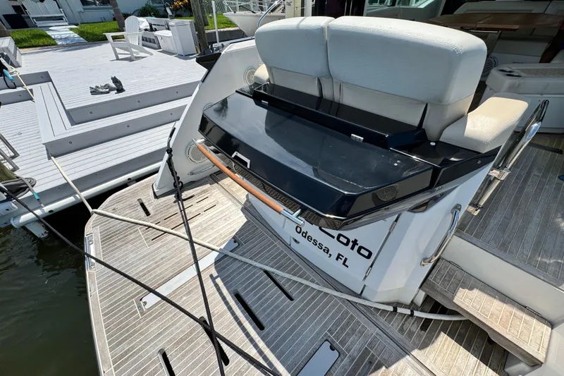  Yacht Photos Pics 2018 Beneteau Gran Turismo 46 yacht with seating, docked in Odessa, FL.