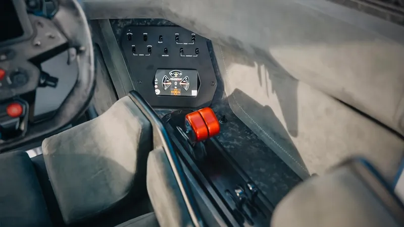 C´est Normal Yacht Photos Pics Luxury Cockpit with Twin Controls