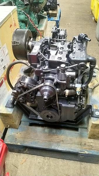 1993 Lister Marine Lister Petter LPW2 Keel Cooled Marine Diesel Engine Package