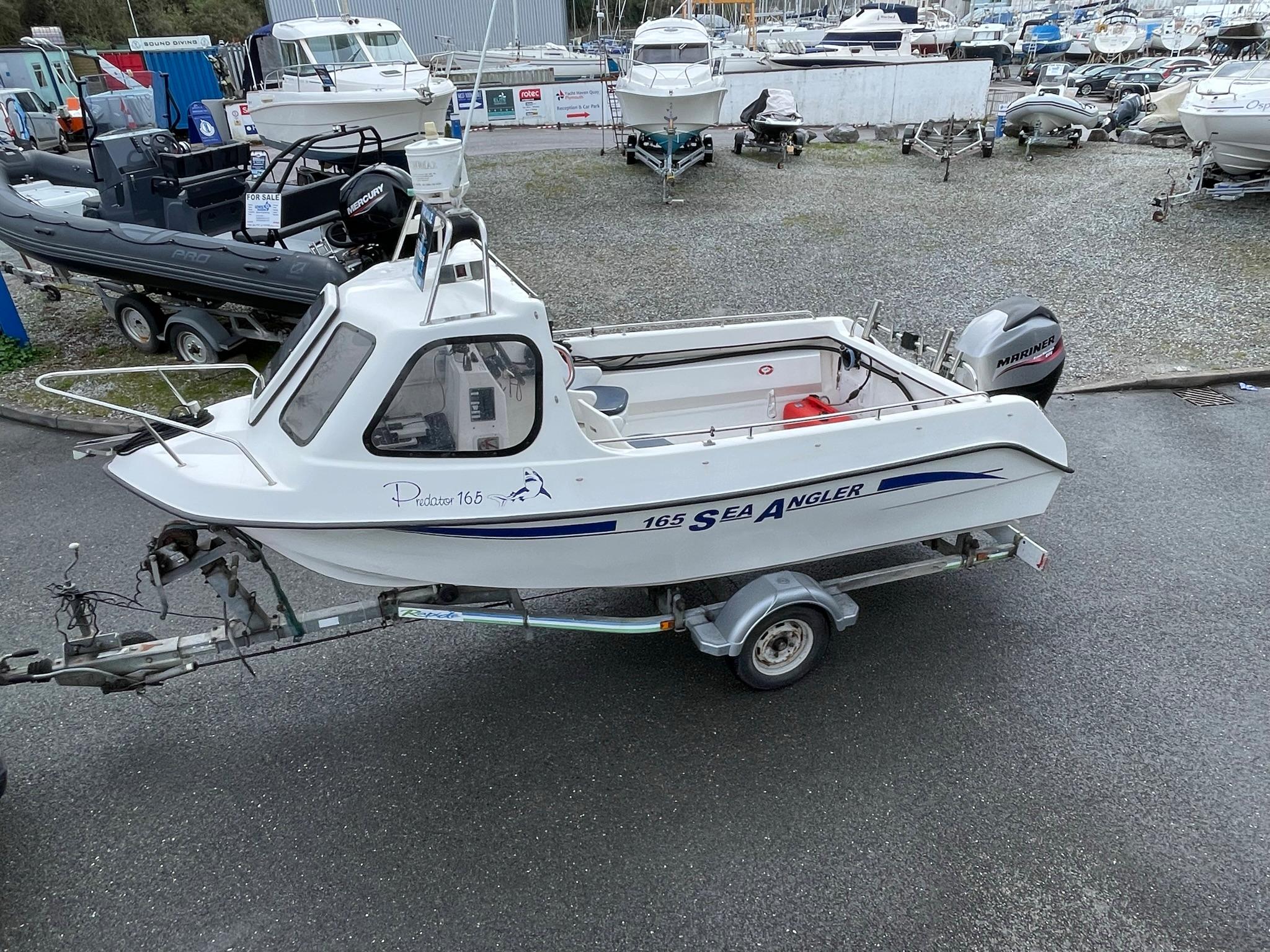 Predator 165 Sea Angler Fishing Boat 5m 2009 Devon Boats and