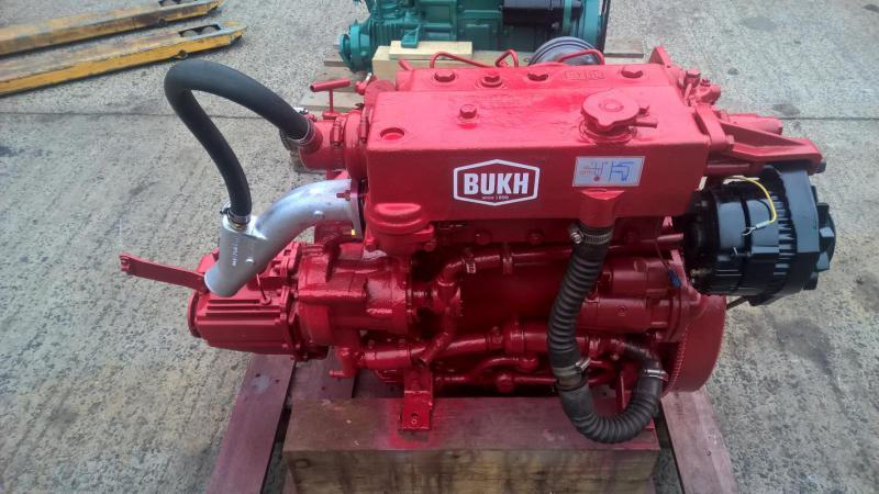 Bukh Bukh DV36 36hp Marine Diesel Engine Package VERY LOW HOURS ...