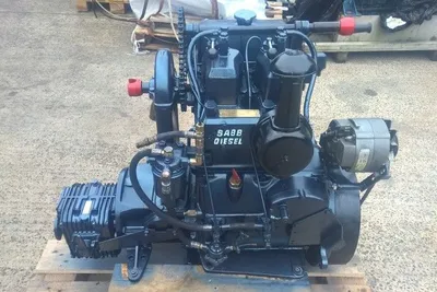 1982 SABB 2JHR Marine Diesel Engine Breaking For Spares 2JHR