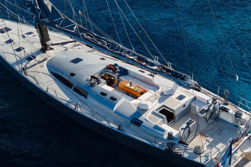 Valkyrie Yacht Photos Pics Exterior &ndash; Aerial Deck View