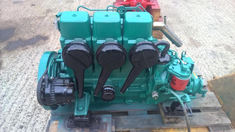 1982 Volvo Volvo Penta MD17d 36hp Marine Diesel Engine Package