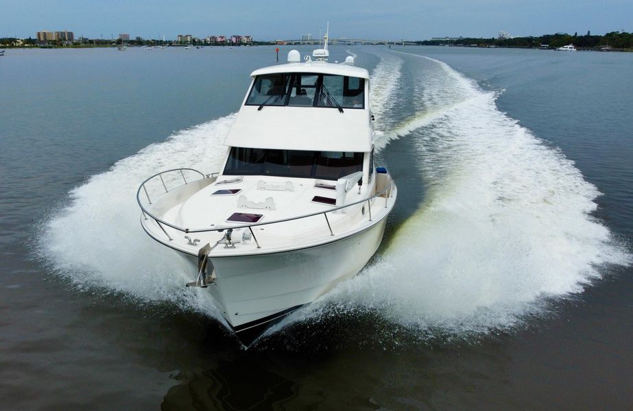 2007 Maritimo Enclosed Fly Bridge