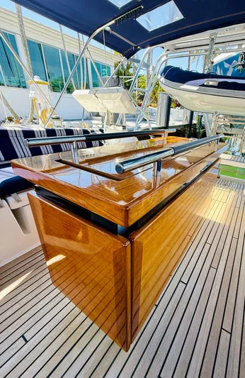 Freedom Yacht Photos Pics Luxurious 2015 Beneteau Oceanis 55 yacht interior with polished wood finish and modern design.
