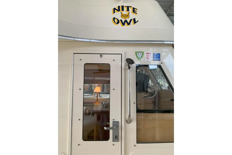 Nite Owl Yacht Photos Pics "Nite Owl" with door and window