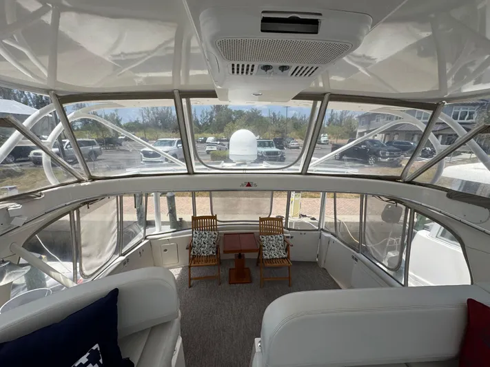 Moe-tour-inn Yacht Photos Pics 20 2004 Silverton 43 Flybridge_looking_aft