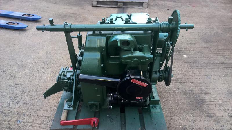 2000 Lister Marine Lister TS2 22hp Air Cooled Marine Diesel Engine Package