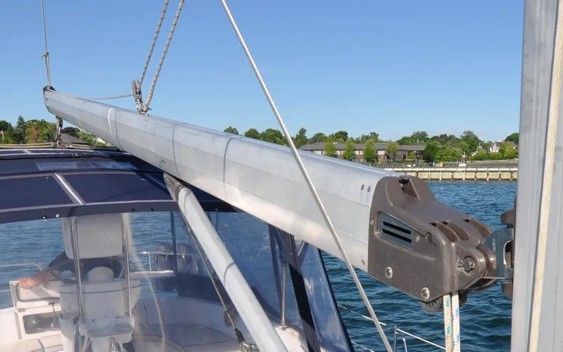 Coralee Yacht Photos Pics Hunter 45CC - Coralee - In Mast Furling Boom