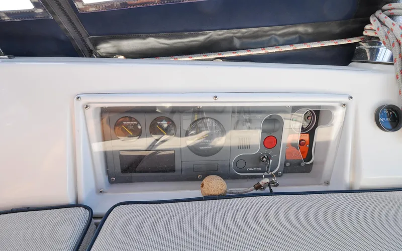 Coralee Yacht Photos Pics Hunter 45CC - Coralee - Cockpit - Engine Panel