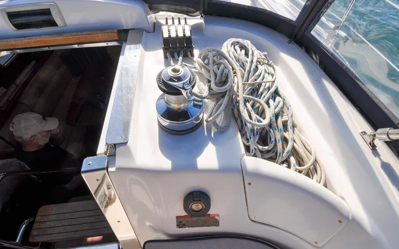 Coralee Yacht Photos Pics Hunter 45CC - Coralee - Cockpit