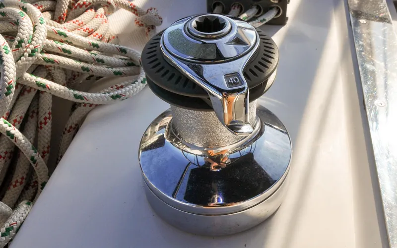 Coralee Yacht Photos Pics Hunter 45CC - Coralee - Cockpit - Secondary Winch