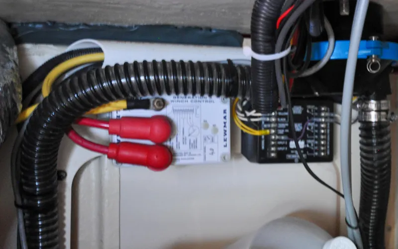 Coralee Yacht Photos Pics Hunter 45CC - Coralee - Utility Closet