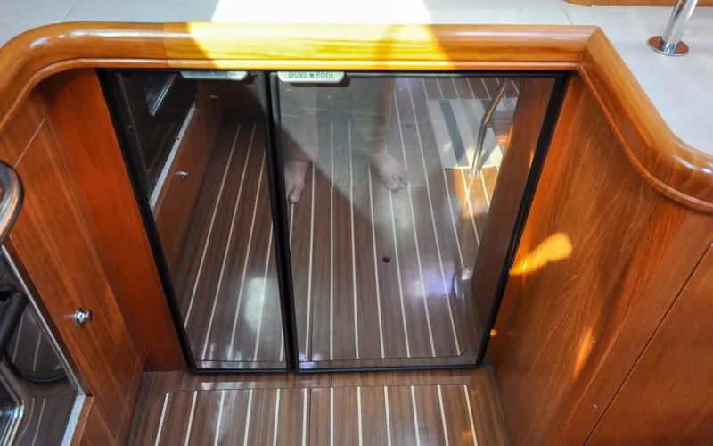 Coralee Yacht Photos Pics Hunter 45CC - Coralee - Galley - Fridge/Freezer