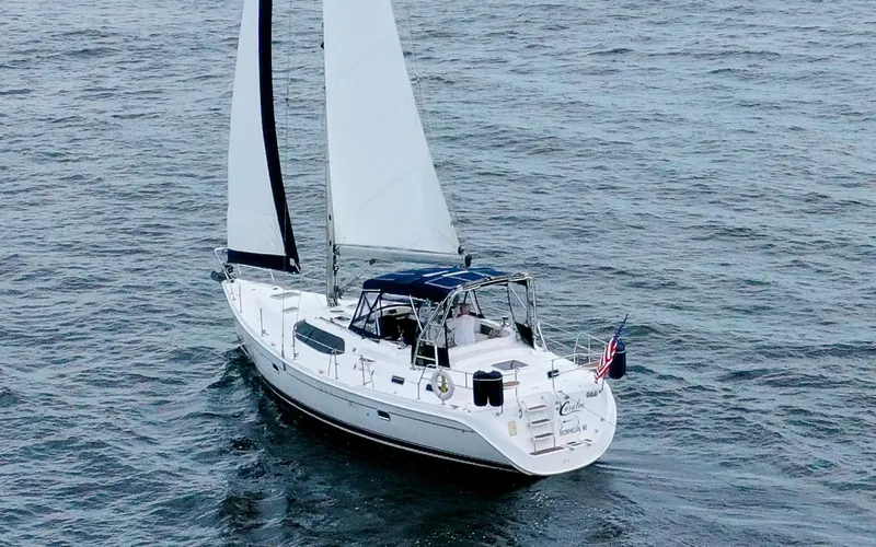 Coralee Yacht Photos Pics Hunter 45CC - Coralee - Under Sail