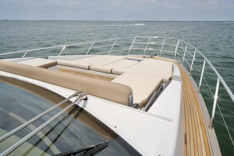 Kiki Yacht Photos Pics Luxurious 2016 Azimut 66 yacht with spacious deck and ocean view.