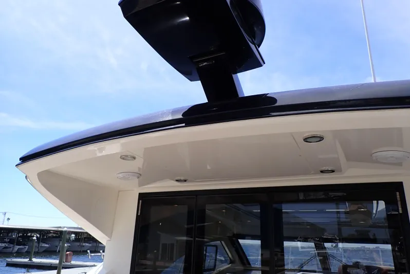  Yacht Photos Pics 2019 Carver C37 Coupe yacht exterior with sleek design and modern features.