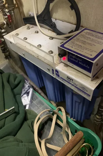  Yacht Photos Pics Ultraviolet control module in 2005 Tiara Yachts 3600 Sovran engine room.