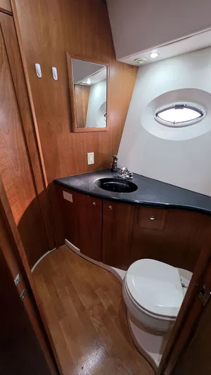 The Perch Yacht Photos Pics Head - Vanity and Toilet