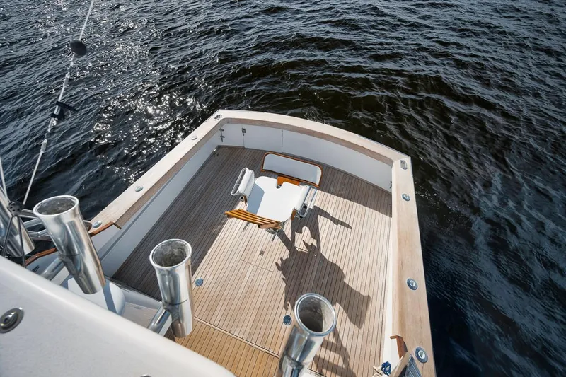 Big Mama Yacht Photos Pics Billy Knowles 40 Express - Cockpit