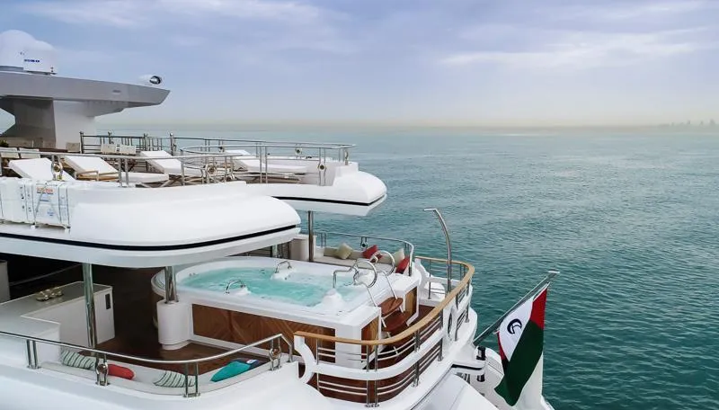 Sehamia Yacht Photos Pics M/Y SEHAMIA — 2018 Gulf Craft Majesty 155 Superyacht