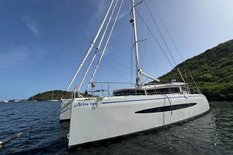 Alita Too Yacht Photos Pics 2018 Custom Coast 50 Catamaran 3-Cabin Owner Version