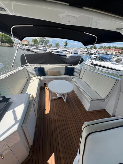 Pax III Yacht Photos Pics Flybridge Deck