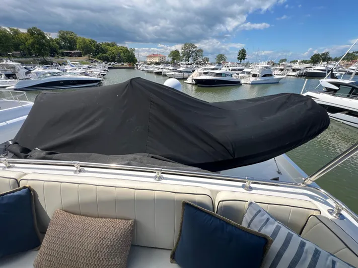 Pax III Yacht Photos Pics Tender under cover