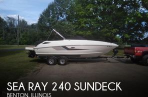 2013 Sea Ray 240 Sundeck
