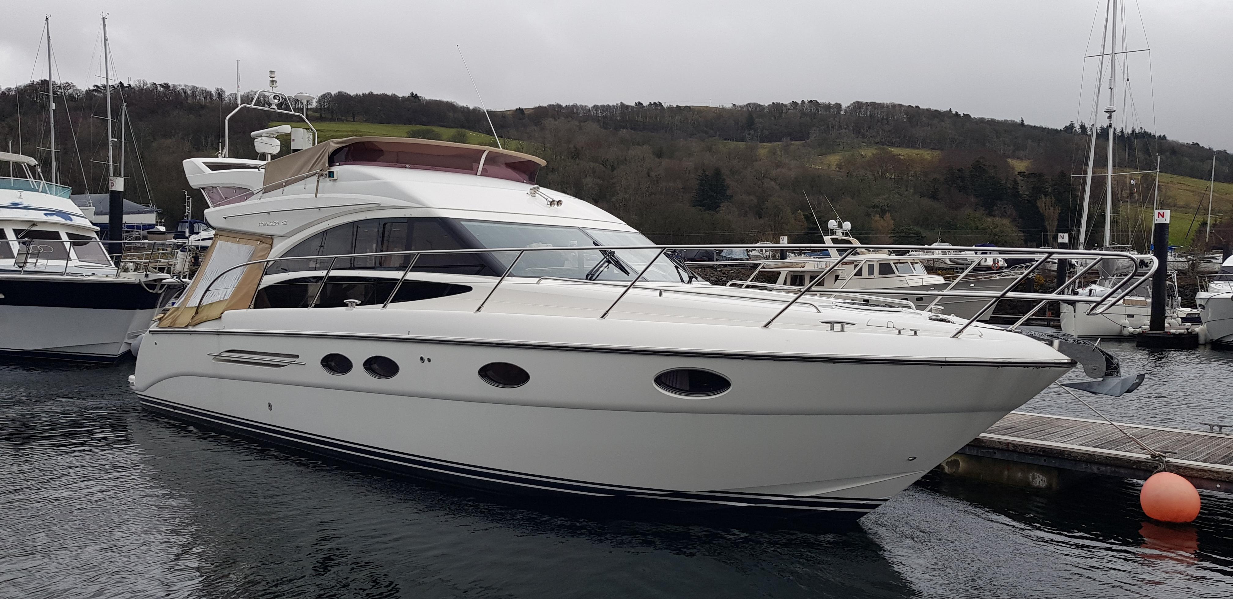 princess yachts 42 flybridge