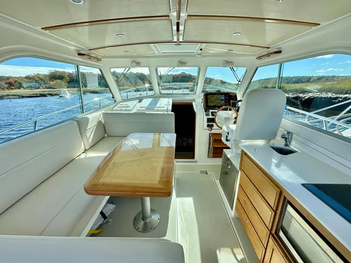 Blue To Blue Yacht Photos Pics Helm Deck