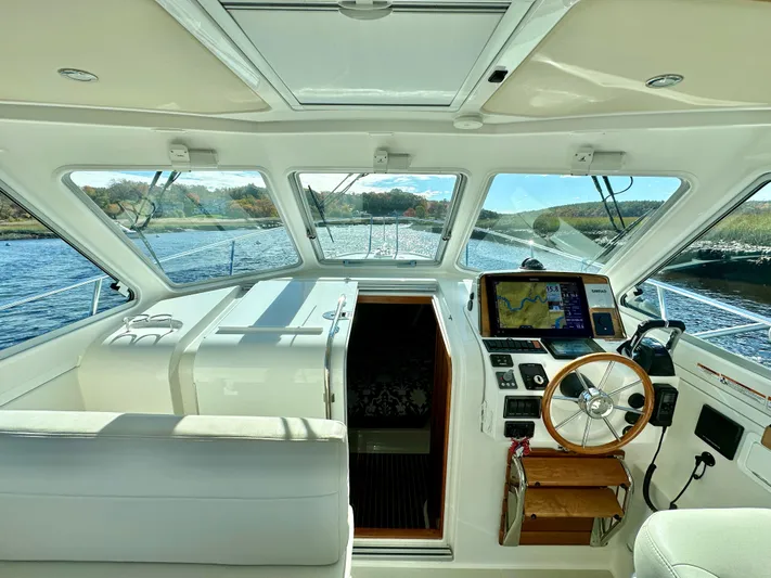 Blue To Blue Yacht Photos Pics Helm Deck