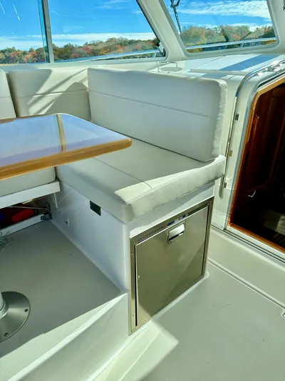 Blue To Blue Yacht Photos Pics Nav Seat reversed