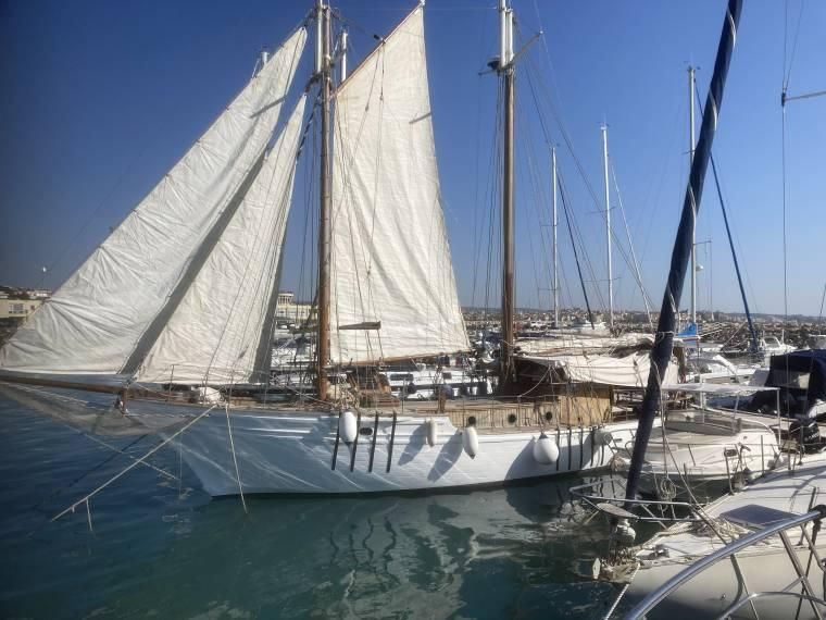 1980 in water wooden schooner 47¿