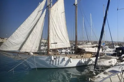 1980 in water wooden schooner 47¿