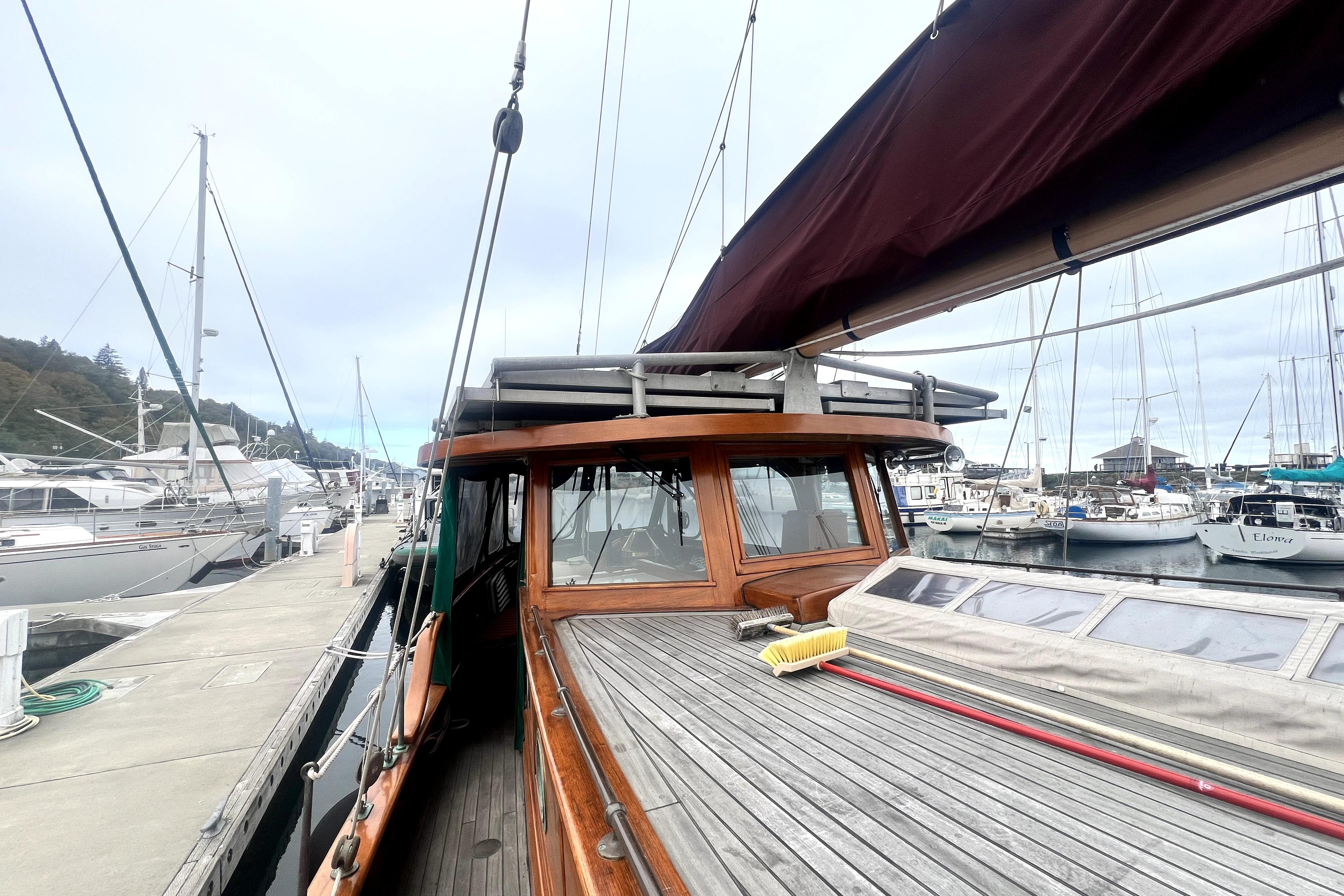 Vintage 1934 Pankey Schooner.