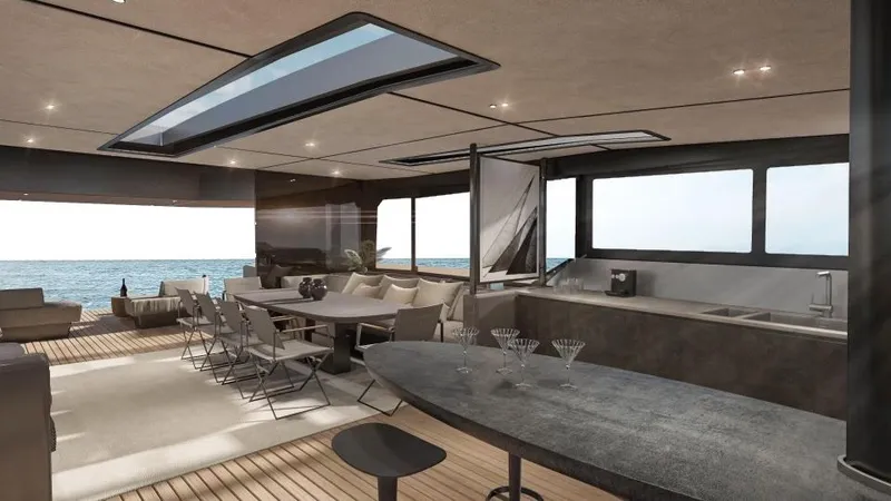  Yacht Photos Pics MC75 Interior 3