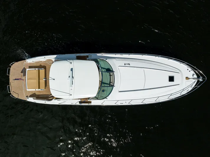 Tigress Yacht Photos Pics Sea Ray 54 Tigress - Aerial profile on water
